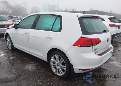 2016 Volkswagen Golf Tsi Se 4-Door z USA, uszkodzony, nr VIN 3VW217AU3GM035068